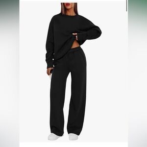Women's Black Relaxed Fit Pants